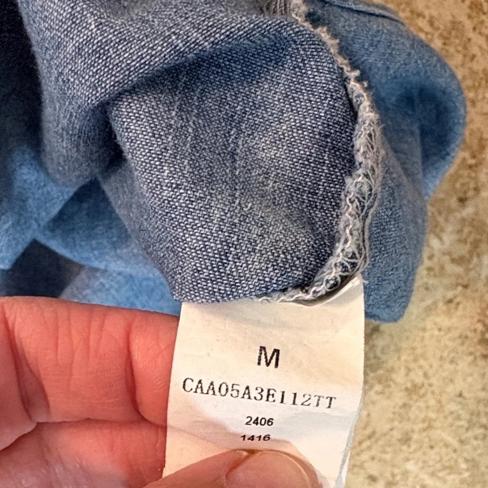 Cupshe Light Blue Denim Sleeveless Mini Dress - Picture 2 of 2